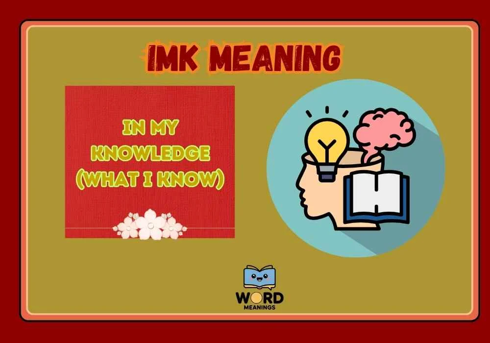 IMK Meaning