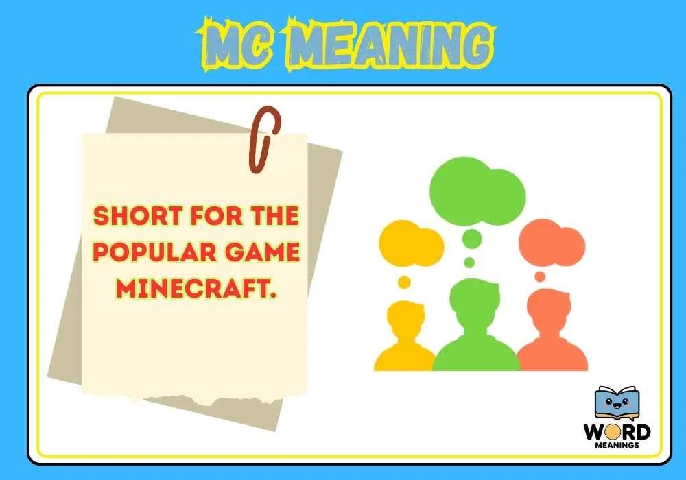 MC Meaning
