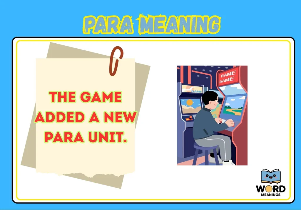 Para Meaning