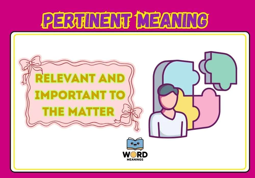 Pertinent Meaning