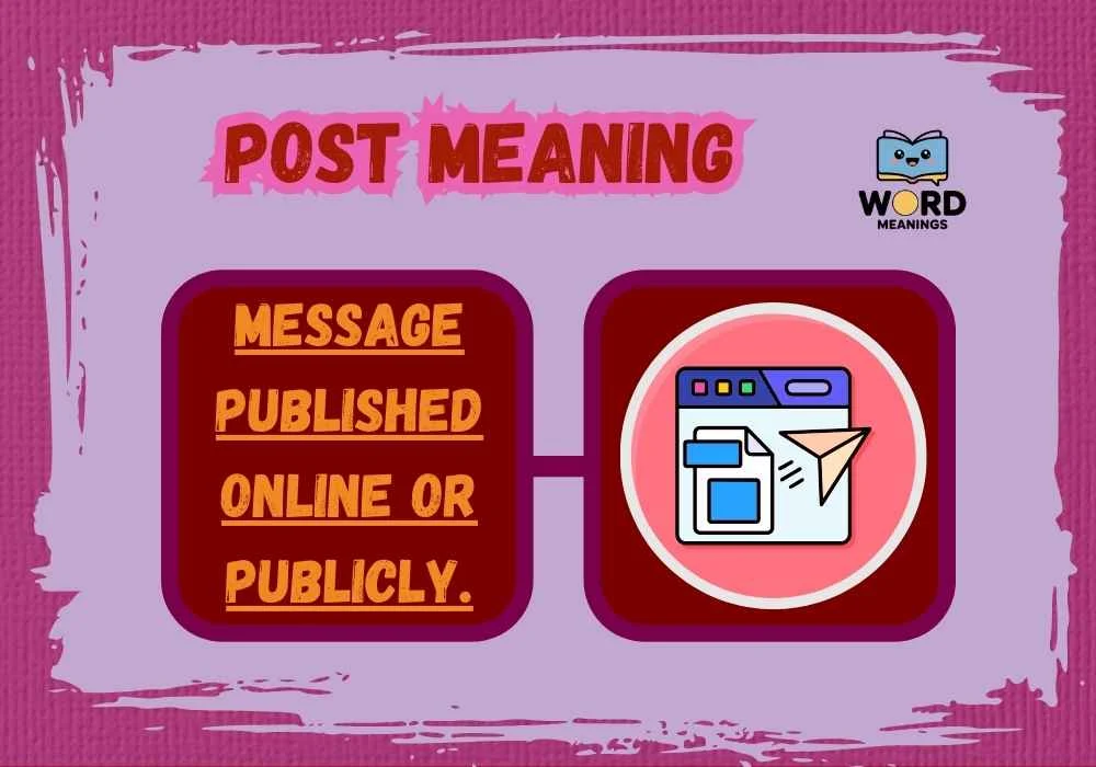 post Meaning