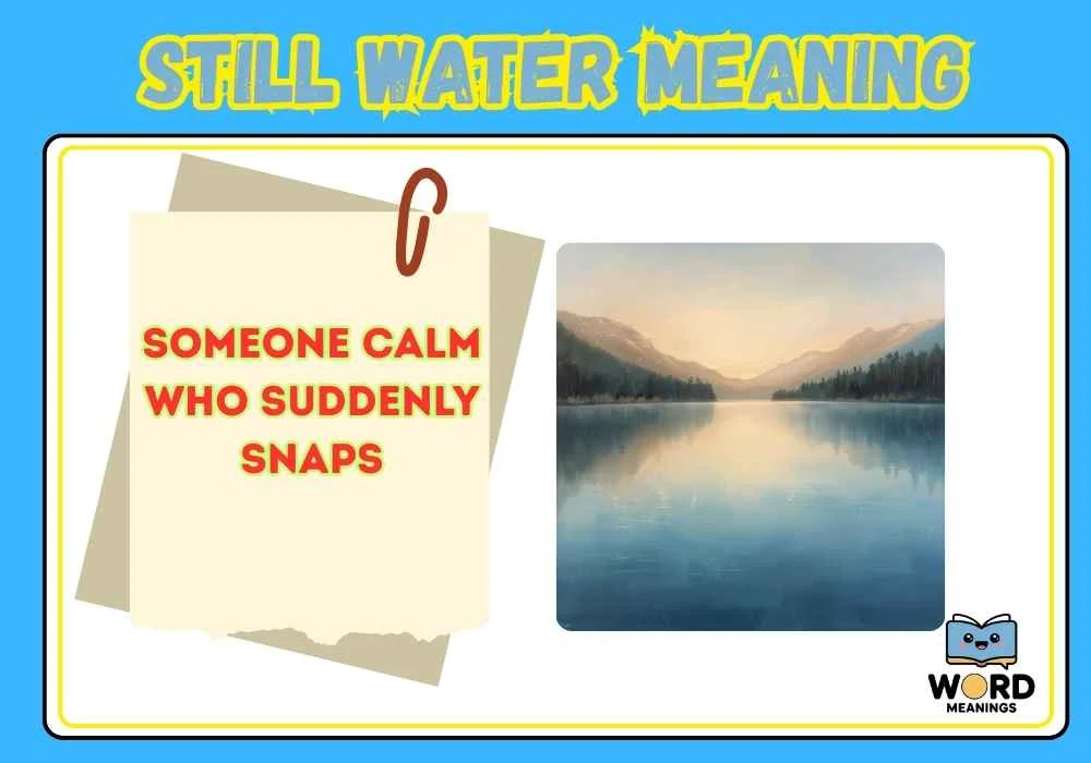 Still Water Meaning